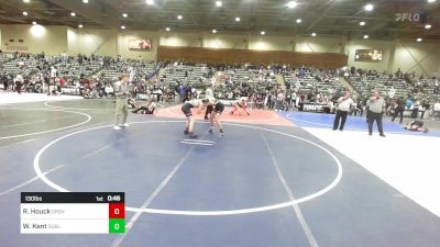 130 lbs Consolation - Rylan Houck, Oroville Rattlers vs Wesley Kent, Sublime Wr Ac