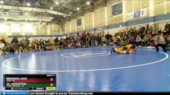 275 lbs Placement (4 Team) - Eli Addington, Perry Meridian vs Brandon Love, Avon