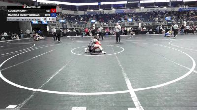 108.1-117.7 lbs Consi Of 8 #2 - Addison Cupp, Festus vs Marissa ?MiMi? Nicolas, Rhyno Academy Of Wrestling