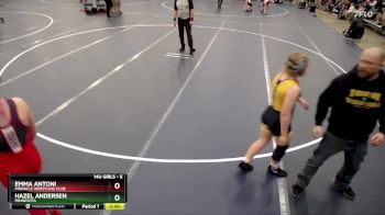 Round 4 - Emma Antoni, Pinnacle Wrestling Club vs Hazel Andersen, Minnesota