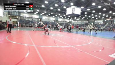 197 lbs Champ. Round 1 - Efe Can Atak, Cumberlands (Ky.) vs Aiden Howard, Cumberland (Tenn.)