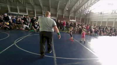 46 lbs Cons. Round 3 - Benson Klunker, RWC- Roy Wrestling Club vs Grayson Holker, Westlake Wrestling Club