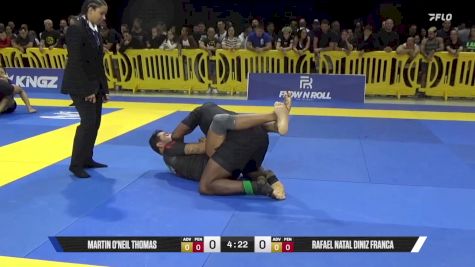 Rafael Natal Diniz Franca vs Martin O'Neil Thomas 2025 Pan IBJJF Jiu-Jitsu No-Gi Championship