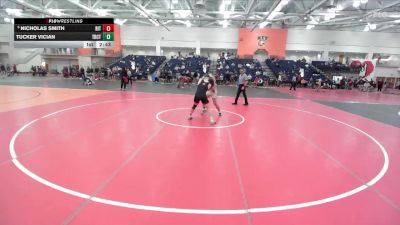 184 lbs Champ. Round 2 - Nicholas Smith, RIT vs Tucker Vician, Trinity (CT)