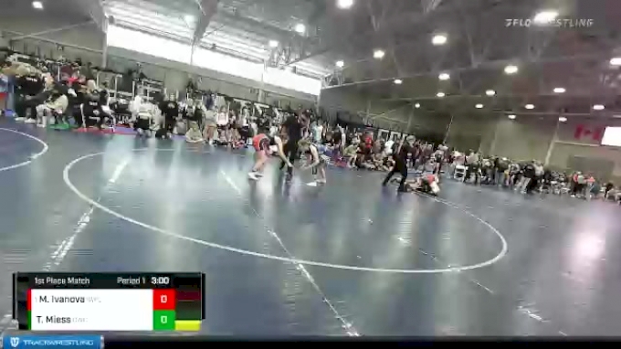 132 lbs 1st Place Match - Magdalena Ivanova, Suples Wrestling Club vs ...