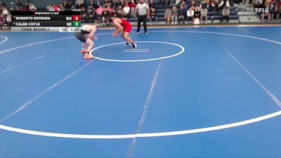 125 lbs Cons. Round 4 - Roberto Estrada, Western Colorado University vs Caleb Coyle, Nebraska-Kearney