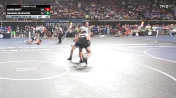 D 3 150 lbs Cons. Round 1 - James Britt, Kaplan vs Gunnar Arcemont, Erath