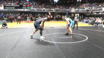 6A 215 lbs Quarterfinal - Arthur Nersesyan, Prosper Rock Hill vs Aidan Mayne, Little Elm