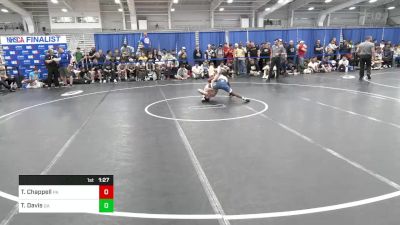 120 lbs Final - Tyler Chappell, PA vs TK Davis, GA