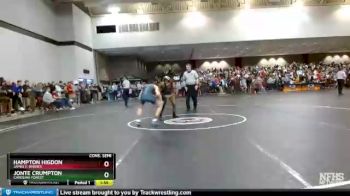 5A 106 lbs Cons. Semi - Jonte Crumpton, Carolina Forest vs Hampton Higdon, James F. Byrnes