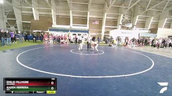 132 lbs Champ. Round 1 - Emilio Fillmore, Granger vs Kaden Herrera, Roy