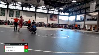 216-236 lbs Round 2 - Lamar Bradley, Hurricane WC vs Joshua Edwards, Oswego East