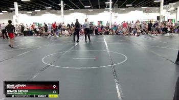 68 lbs Round 1 (4 Team) - Isiah Latham, CTWHALE vs Bowen Taylor, Revolution Elite