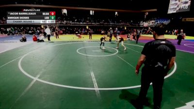 5A 106 lbs Champ. Round 1 - Jacob Barrilleaux, Dallas Wilson vs Enrique Dioses, Lubbock