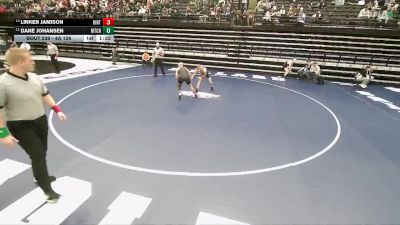 4A 126 lbs Cons. Round 2 - Dane Johansen, Mountain Crest vs Linken Jamison, Uintah