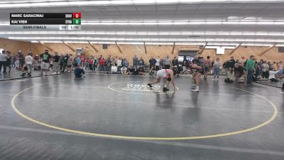 160 lbs Semifinal - Marc Saracinaj, Shavertown vs Kai Vien, Syracuse