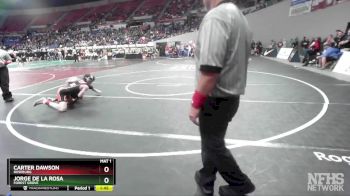 6A-113 lbs Semifinal - Jorge De La Rosa, Forest Grove vs Carter Dawson, Roseburg