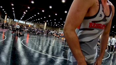 190 lbs Round 3 (6 Team) - Xander Dossett, The Colliseum Training Center vs Mitch McPherson, North Shelby Regulators Red