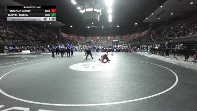 122 lbs Round Of 16 - Rocklin Zinkin, Buchanan vs Jasiyah Chapa, Sanger