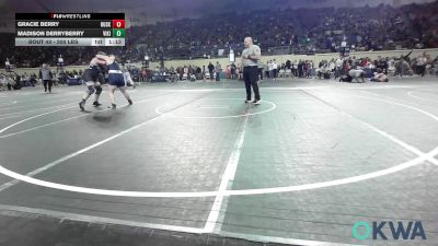 200 lbs Quarterfinal - Gracie Berry, Husky WC vs Madison Derryberry, Viking Wrestling Club