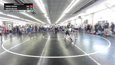 95 lbs Consi Of 8 #2 - Zekial Soltau, Syracuse vs Bryce Wilcox, Fabius