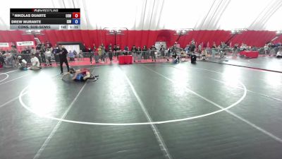 126 lbs Cons. Sub-semis - Nikolas Duarte, Cory Clark Wrestling vs Drew Murante, IZZY Style Wrestling