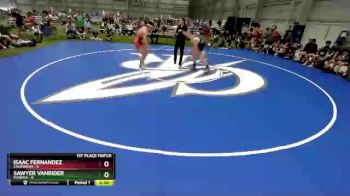 182 lbs Placement Matches (16 Team) - Isaac Fernandez, California vs Sawyer VanRider, Florida