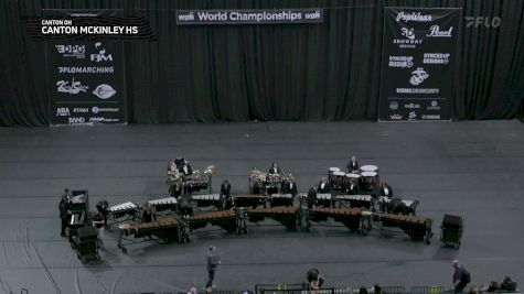 Canton McKinley HS "Canton OH" at 2026 WGI Percussion/Winds World Championships