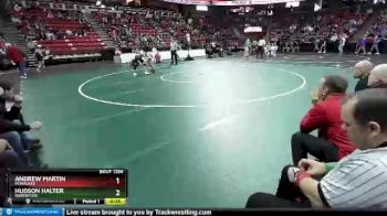 D1-120 lbs Cons. Semi - Hudson Halter, Waterford vs Andrew Martin, Pewaukee