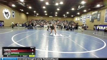 143 lbs Cons. Round 3 - Surray Mcnutt, Santa Maria vs Jaelyn Unpingco, Clovis East