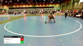 175 lbs Consi Of 16 #2 - Maddux Najera, Pomona vs Nicholas Piña, Sunnyside