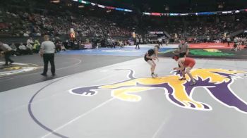 Quarterfinal - Sawyer Gillming, Pleasanton vs Jarrett Wells, Anselmo-Merna