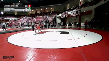 100 lbs Rr Rnd 1 - Aubrey Reynolds, Searcy High School vs Asiah Moore, Lawton