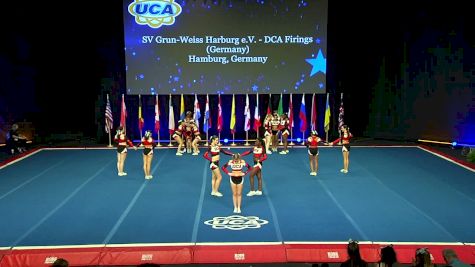 SV Grun-Weiss Harburg e.V. - DCA Firings (Germany) [2019 L3 Senior Club - Rec Day 1] 2019 UCA International All Star Cheerleading Championship