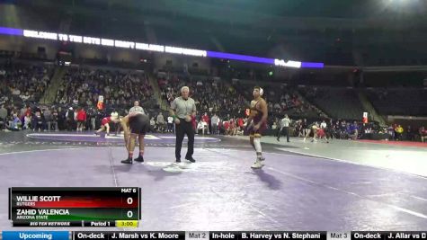 174 lbs QF, Willie Scott, Rutgers vs Zahid Valencia, Arizona State