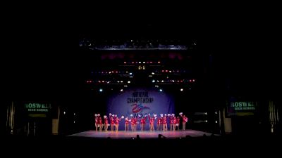 Roswell High School Charlie's Angels Dance Team [2019 Large Varsity Team Performance Finals] 2019 NDA High School Nationals