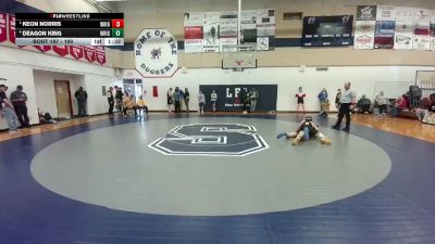190 lbs Semifinal - Keon Norris, Wright vs Deagon King, Wright