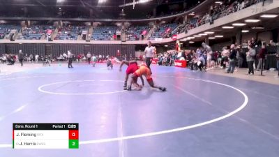 165 lbs Cons. Round 1 - Jah Harris, Downers Grove South vs Jacob Fleming, St Rita