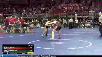 3 lbs Cons. Round 1 - Dylan Marti, North Scott vs Bryce Aldridge, Indianola