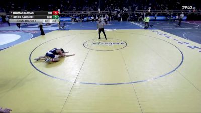 II-110 lbs Cons. Round 5 - Lucas Barbieri, Homer vs Thomas Matias, Shoreham Wading River