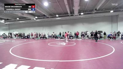 Cons. Round 1 - Macee Ercanbrack, Champions Wrestling Club vs Gabriela Knight, NB Elite Wrestling Club