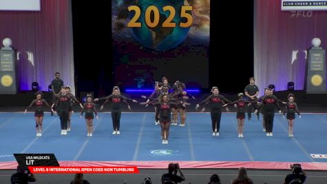 USA Wildcats - LIT [2025 L6 International Open Coed Non Tumbling Prelims] 2025 The Cheerleading Worlds