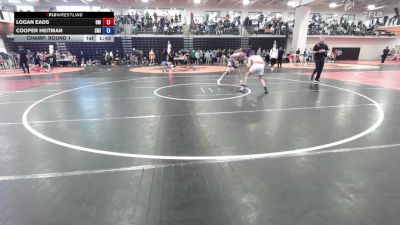 144 lbs Champ. Round 1 - Logan Eads, Open Mats vs Cooper Heitman, Smithville