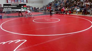 139 lbs Cons. Round 3 - Blake Mead, Minneota vs Jordan Schnobrich, Redwood Valley