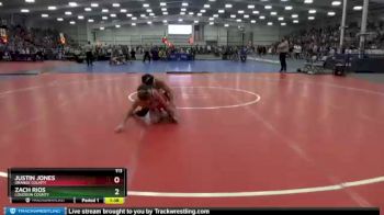 113 lbs Quarterfinal - Justin Jones, Orange County vs Zach Rios, Loudoun County