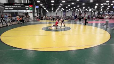 90 lbs Rr Rnd 3 - Jamison Hempstead, Steel Valley Renegades vs Jake Plesh, Mat Warriors Blue