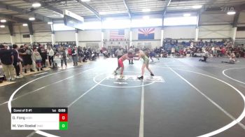 150 lbs Consi Of 8 #1 - Derek Fong, Horizon vs Mason Van Roekel, Takedown Industries