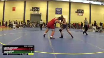 285 lbs Cons. Round 3 - Lincoln Siebert, Northwestern vs Mason Smid, Rochester-CTC
