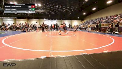 90-99 lbs Rr Rnd 4 - Jeremiah Cisneros, Scots Wrestling Club vs Cal Lovelace, Aztec Grappling Academy