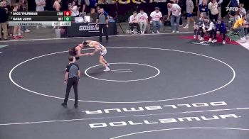 Quarterfinal - Gage Lohr, Watertown vs Jace Thurman, Sturgis Brown